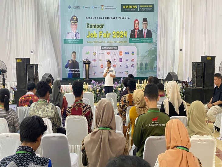 Kampar Job Fair 2024 Terintegrasi Kementerian Tenagakerja RI